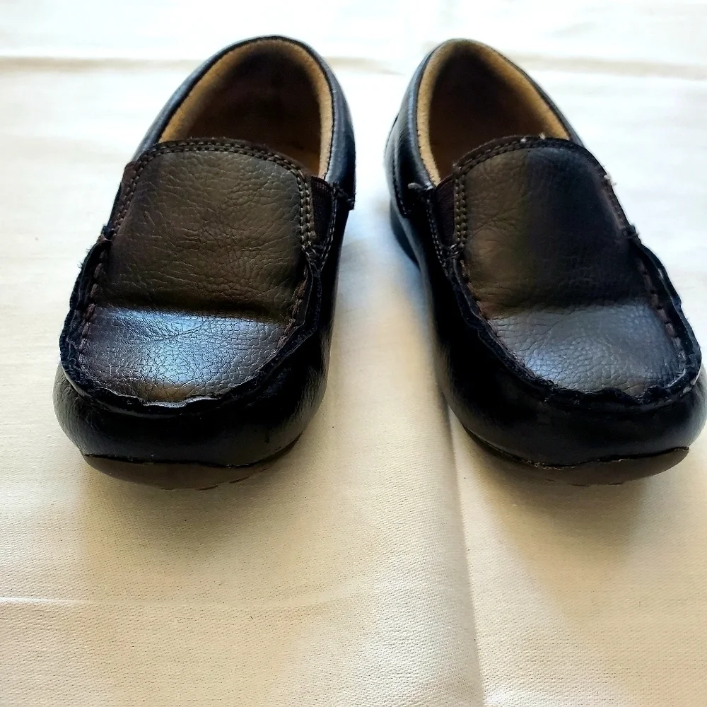 Toddler Boy's Dark Brown Dress Shoes 8T